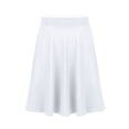 thumbnail image 7 of Eandarui Kids Girls Knee Length Skater Skirts Stretchy Pleated Casual School Uniform A-line Style White 12, 7 of 7