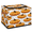 Multicolor 2, variant on ADECORIVY Pug Dogs Fabric Storage Bin with Lid, Decorative Closet Shelf Organizers, Cute Dog Foldable Basket Box Clothes Storage Bin with Handles