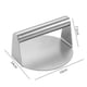 thumbnail image 3 of Stainless Steel Burger Press, 14cm Round Smasher, Non-Stick Smooth Hamburger Press Flat Bottom Without Ridges, Bacon Grill Perfect for Top Griddle Coo, 3 of 5