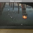 thumbnail image 6 of Ambesonne Colorful Place Mats Set of 4, Lighthouse Calm Dusk, Standard Size, Multicolor, 6 of 6
