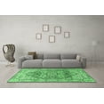 thumbnail image 3 of Ahgly Company Indoor Rectangle Persian Emerald Green Traditional Area Rugs, 5' x 7', 3 of 4