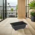 thumbnail image 4 of 5Pcs 6.5 Inch Bonsai Training Pots, Rectangular Plastic Growing Pots for Garden Yard, 4 of 8