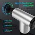 thumbnail image 2 of MesaSe 6 Speeds Massage Gun  Cordless Handheld Deep Tissue Muscle Massager  Chargeable Percussion Device Super Quiet for Relief Muscle, 2 of 6