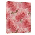 thumbnail image 2 of Three Ring Binder Retro Romantic Roses 1.5 Inch Round Binder D-Rings for Office Supplies and More, 2 of 10