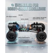 ARRIS CORC 1/12 Scale 4WD RC Crawler Truck, RTR Off-Road Truck with 2-Speed Transmission & Metal Gears