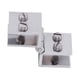thumbnail image 5 of Bisagra de puerta de vidrio para gabinete, abrazadera para gabinete de vino de cobre de 0,19-0,31 pulgadas, duradera, fácil de instalar, accesorios, Estilo B, 5 of 7