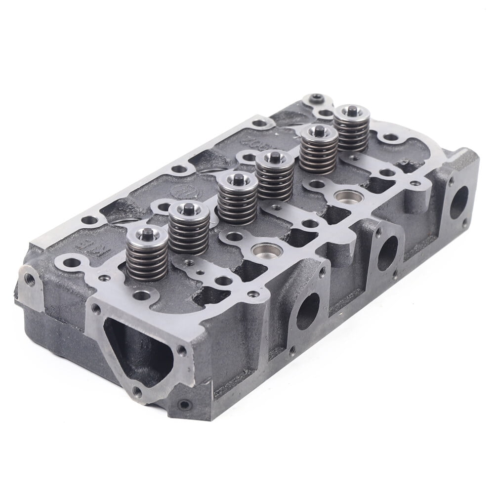 For Kubota RTV900 Engine D902 Direct Replacement Complete Cylinder Head W/ Valves & Full Gasket Kit Silver