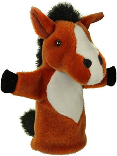 horse hand puppet