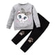 thumbnail image 1 of Odeerbi 18M-6 Años Conjunto de Niñas Sudadera de Manga Larga Leggings Conjunto de Dos Piezas, 1 of 5