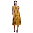 thumbnail image 1 of Bimba Sleeveless Printed Summer Kurti Straight Tunic DressesÃ‚Â&nbsp;ForÃ‚Â&nbsp;Women, 1 of 6