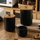 thumbnail image 4 of Recipiente Hermético para Almacenar Café En Grano, con Asa Ergonómica, Base Antideslizante, Apto para Uso Alimentario, de Cerámica Resistente a Altas Temperaturas, para Organizar La Despensa, Lza2410, 4 of 6