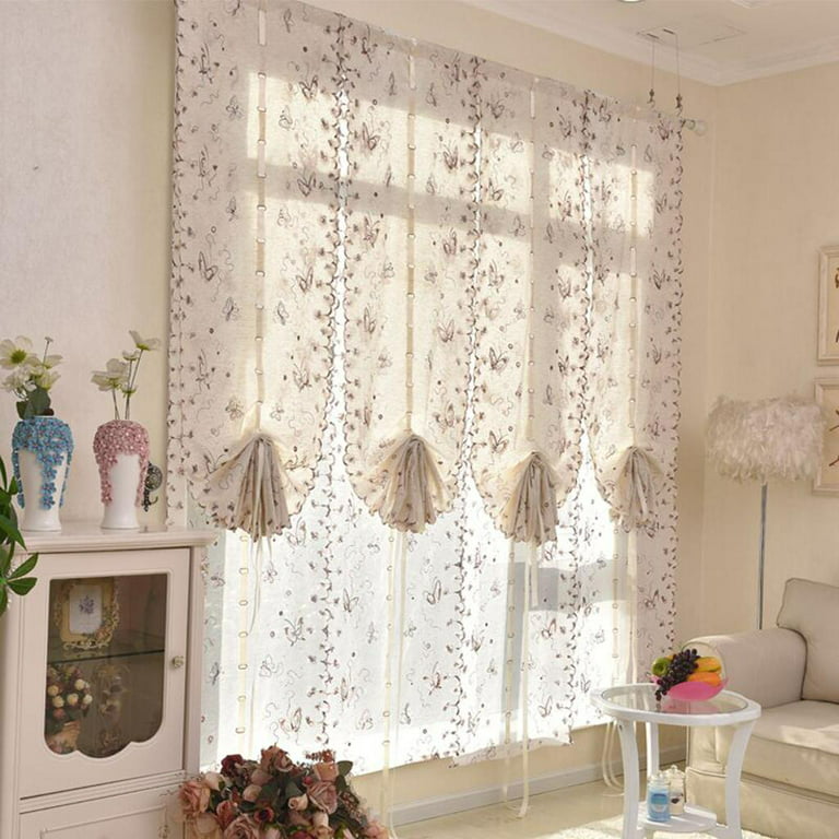 Curtains for windoe in the kitchen - Cortina para ventana en la