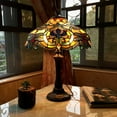 thumbnail image 2 of RADIANCE Goods Tiffany-Style 2 Light Dragonfly Table Lamp 17" Shade, 2 of 3