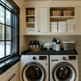 thumbnail image 5 of Kaboon Washer Dryer Countertop with Edge Rails, 27.5" x 54", Black, 5 of 6