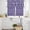 Purple, variant on Pink Plaid Kitchen Curtains Sets for Windows 24 Inch Length, Modern Art Checkered Farmhouse Rod Pocket Window Treatments Tier Curtains and Valances Set for Bedroom/Bathroom