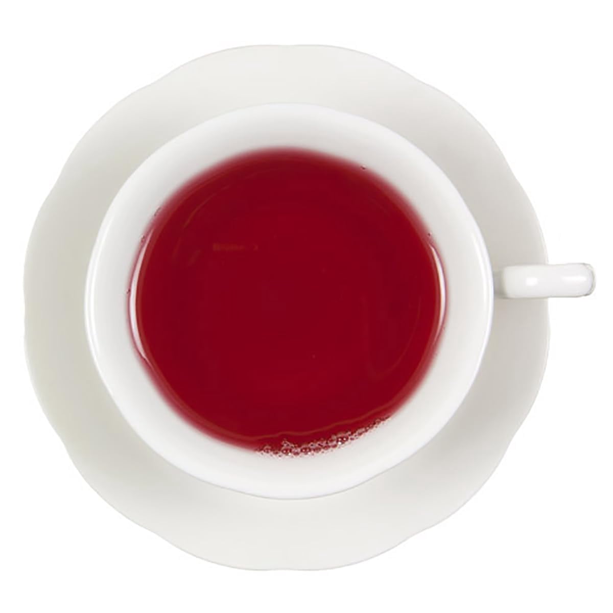 Lady Hannahs Whole Fruit Herbal Tea | Loose Leaf Caffeine-Free Tea | 16oz Resealable Pouch | Sweet Tart Fruity Blend | Hot or Iced | Apple Hibiscus Rosehip Berry Tea | Kids Popsicle Friendly