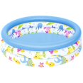 thumbnail image 1 of Piscine Gonflable Ocean Life Fant Pool Pataugeoire Bleue, 1.02X23cm, 1 of 5