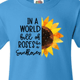 thumbnail image 4 of Inktastic Summer In a World Full of Roses Be a Sunflower Youth T-Shirt, 4 of 5