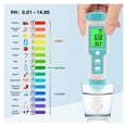 thumbnail image 3 of 7 In 1 PH /TDS /EC /ORP /Salinity / Temperature Meter C-600 Water Quality Tester For Drinking Water, Aquariums PH Meter, 3 of 7