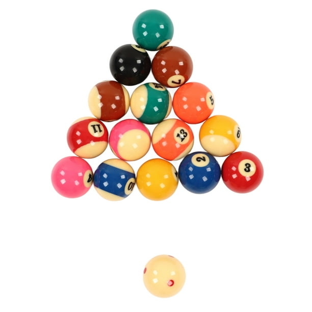 Pool Balls Set,16Pcs Billiard Balls Set Pool Balls Pool Table Balls