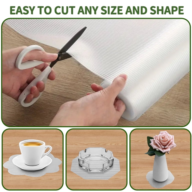 Fabulas Non-Slip Shelf Liner, 12" x 20', Waterproof photo 4