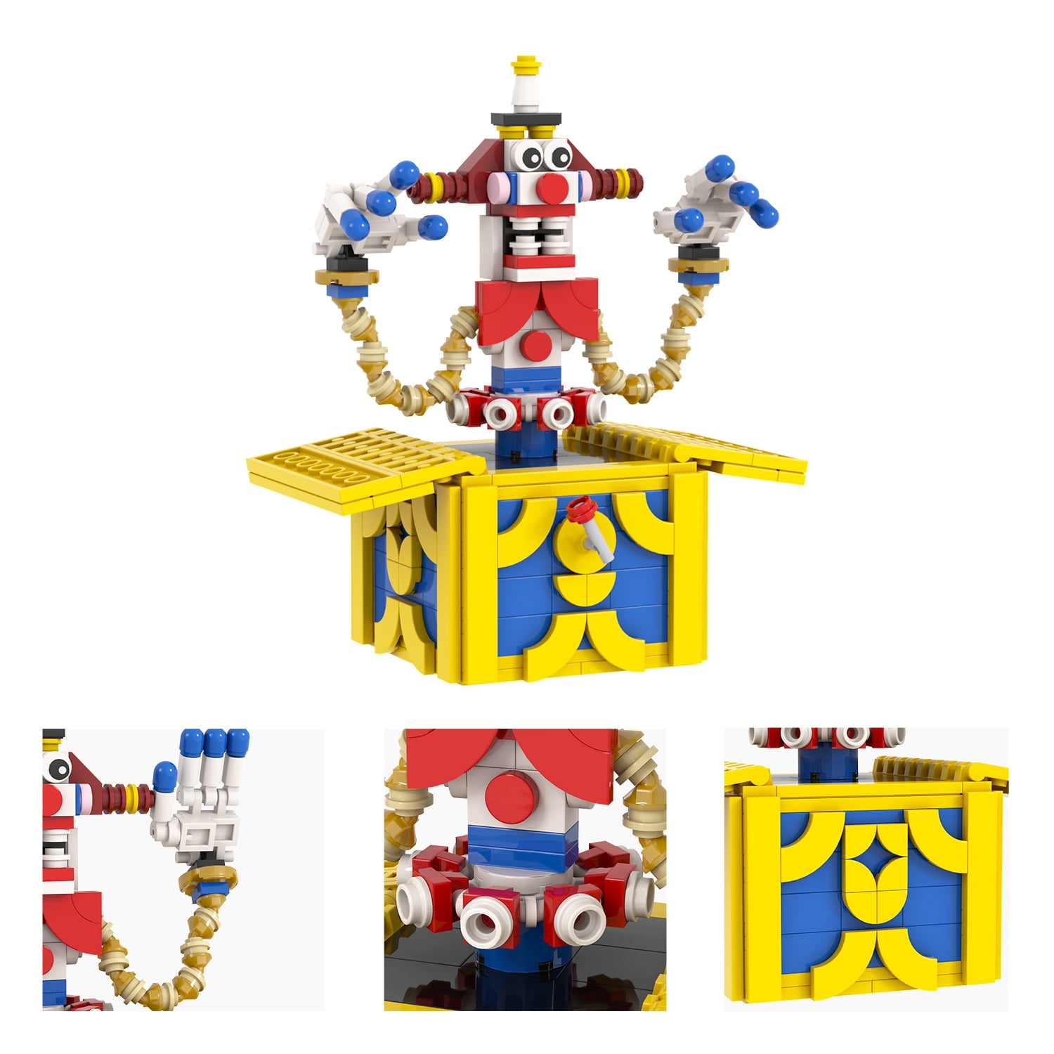 MOOXI FNAF Jackie Building Set,Creative Cute Building Blocks Children Kit,Gifts for Kids(322pcs)