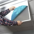 thumbnail image 3 of Octo Lights - Fluorescent Light Covers - 2x4 Flexible Ceiling Light Filters - For Classrooms and Offices - Ocean 003, 3 of 7