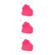 thumbnail image 3 of Monstrate Cubierta de zapatos Protector de zapatos impermeable de silicona Cubrezapatos antideslizantes resistentes al desgaste, rosa, L Rosado L 3Conjunto, 3 of 6