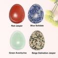 thumbnail image 3 of Unique Bargains 4 Pcs Pierre Anti-Pouce Comprend Quartz Rouge Aventurine Verte Bleu Solidate Oeil de Tigre, 3 of 7