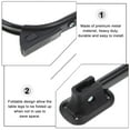 thumbnail image 3 of WORGEOUS 2 piezas plegables piernas de horquilla de muebles de muebles de muebles de metal para el sofá del gabinete del soporte de tv, 3 of 7