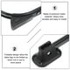 thumbnail image 3 of WORGEOUS 2 piezas plegables piernas de horquilla de muebles de muebles de muebles de metal para el sofá del gabinete del soporte de tv, 3 of 7