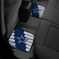 thumbnail image 2 of Football Team Car Floor Mat 4 piece Set Floor Carpets Universal Auto Interior Accessories Protector Mats For Front And Rear, 2 of 5