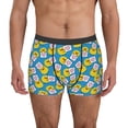 thumbnail image 1 of Fotbe Lovely Duck Calzoncillos Tipo Boxer con Bolsa de Soporte Total para Hombre, X-Temp Fresco, Transpirable y de Secado Rápido-Small, 1 of 5