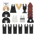 thumbnail image 1 of Outil Multifonction Lames de scie Accessoires Kit?25 Pcs Accessoires d'outils Oscillants Multifonctions Lame de scie universelle pour Fein Multimaster,D, 1 of 5