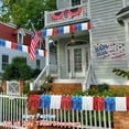 thumbnail image 5 of Topboutique 4th of July Decorations 2 Pack 10 Feet Foil Fringe Tinsel Streamers Banner Garland Patriotic Parade Float Fringe Hanging Backdrop Banner for Memorial Day Independence Day, 5 of 8