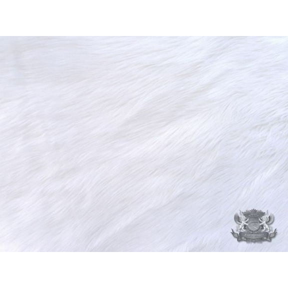 Faux Fur Shaggy White