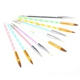 thumbnail image 3 of Juego de pinceles para decoración de uñas de 10 piezas Lápiz delineador de uñas de doble punta Labymos  Natural, 3 of 7