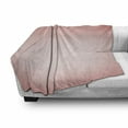 thumbnail image 3 of Peach Soft Flannel Fleece Throw Blanket, Abstract Ombre Composition in Feminine Colors Dreamy Display Art Print, Cozy Plush for Indoor and Outdoor Use, 50" x 70", Coral Dark Coral, by Ambesonne, 3 of 6
