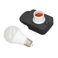 thumbnail image 2 of Bombilla LED con adaptador de batería 700LM 7W E27 Lámpara inalámbrica Bombilla de trabajo portátil 12‑60V, 2 of 14