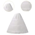 thumbnail image 6 of Dualoai Bridal Dress Petticoat Elegant Cage Skirt for Cosplay Ball Gown Performances style F, 6 of 7