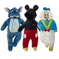 thumbnail image 1 of Kit 3 Mamelucos con Gorro Bordado Disney Stitch, Mickey Mouse, Donald Disney KitB413, 1 of 5