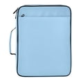 thumbnail image 2 of Haosy Accordion File Organizer Zipper Binder 500 Sheet 6-Tab Expanding File Folder Multi-Pocket 1.2 Inch 3 Ring Light Sky Blue, 2 of 7