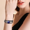 thumbnail image 3 of Border 12 Constellation Layer Woven Night Light Punk Leather Bracelet Hand Rope PU Durable Comfortable Glow Feature for Parties Festivals Nighttime Outings, 3 of 3