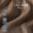 thumbnail image 4 of Bare Home Premium 1800 Collection 3-Piece Bed Sheet Set, Twin, Heathered Taupe, 4 of 9