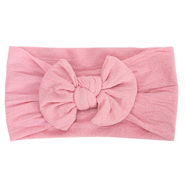 Bandeau Élégant à Nœud pour Tout-Petites Filles, Accessoire d'Emmaillotage Doux et Extensible