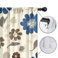 thumbnail image 4 of Blackout Kids Curtains,Pioneer Flower Childrens Insulated Curtains Set Of 2,Bedroom Essentials,Toddler Room Decor 42x84in(106x213cm), 4 of 4