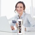 thumbnail image 2 of Nurse Tumbler With Lid And Straw Nurse Life Nurse Graduation Gift Nurse Gifts For Women Nurse Cup Water Bottle Nurse Travel Mugs 20oz Nurse Insulated Skinny Tumbler, 2 of 6