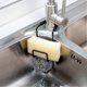 thumbnail image 1 of Fusiontec Sink Caddy Sink Sponge Holder - Faucet Rack Shower Tray - Kitchen and Bathroom Metal Organizer Hanging Fix Around Faucet, 1 of 4
