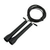 LeTEK Authorized Home Workout Fitness Training Skipping Jump Rope Black
