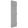 thumbnail image 4 of Ekena Millwork 14"W x 59"H Mid-America Vinyl, Standard Size Four Board Joined Shutters, w/Installation Shutter-Lok's & Matching Screws (Per Pair), 030 - Paintable, 4 of 13